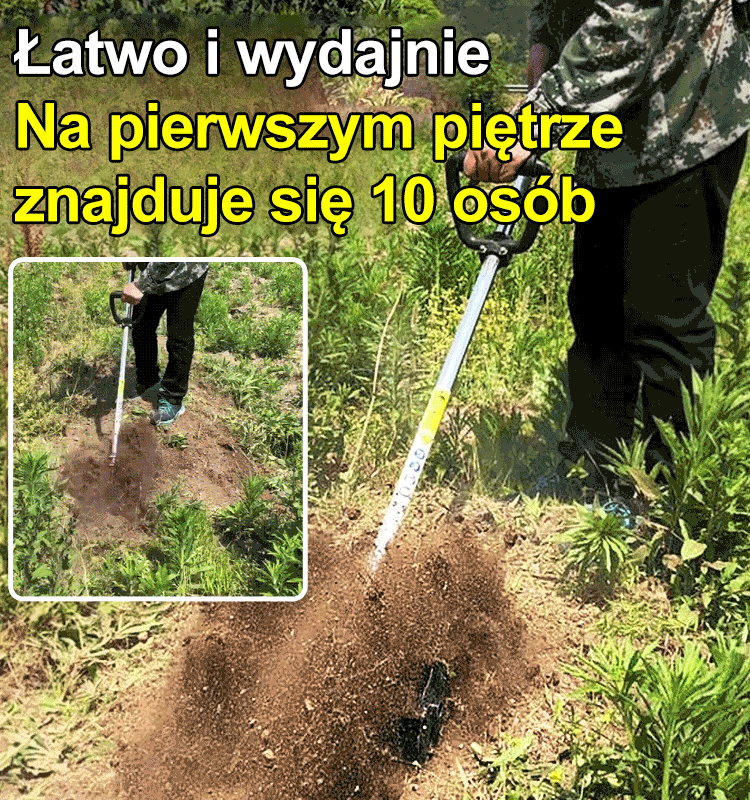 【Głębokość odchwaszczania do 8cm】Pielenie i luzowanie kół kosiarek do trawy