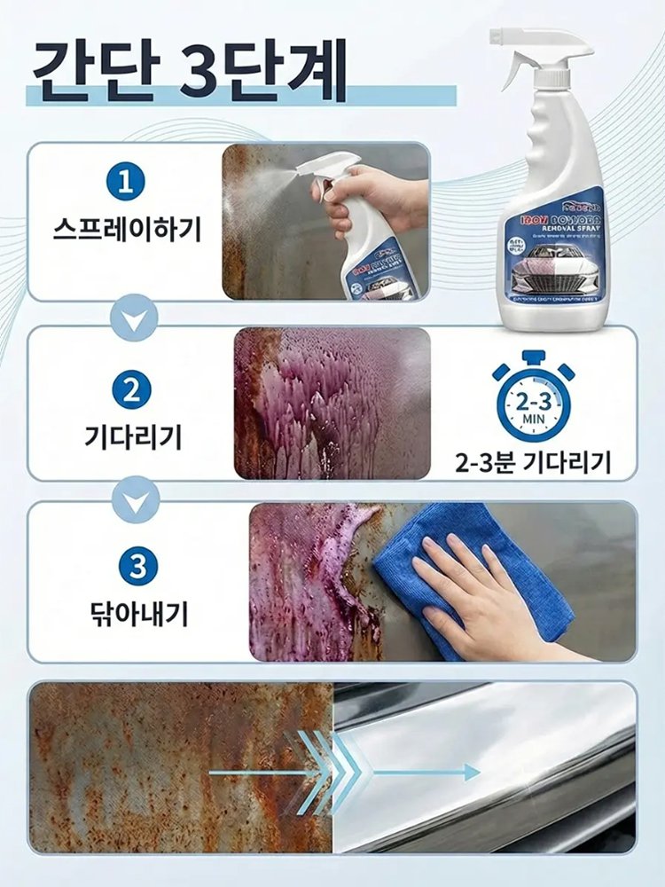 【3대 공방 × 한국 최정상 국립대 공동개발】  금속을 되살리는 나노 제철 스프레이 등장!  