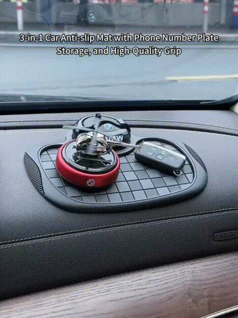 3-in-1多機能スタンド付きダッシュボード用滑り止めパッド