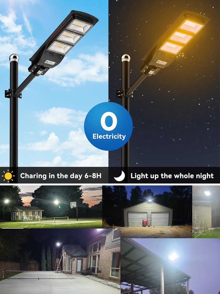 [Automatic charging during the day, lighting at night] Solar Street Light