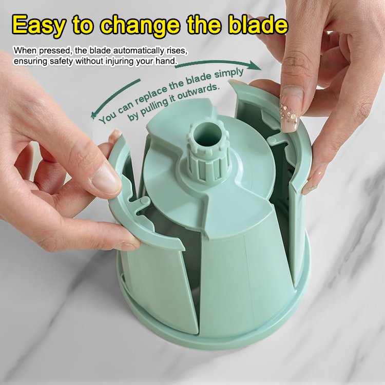 Rotary Cheese Grater with Handle