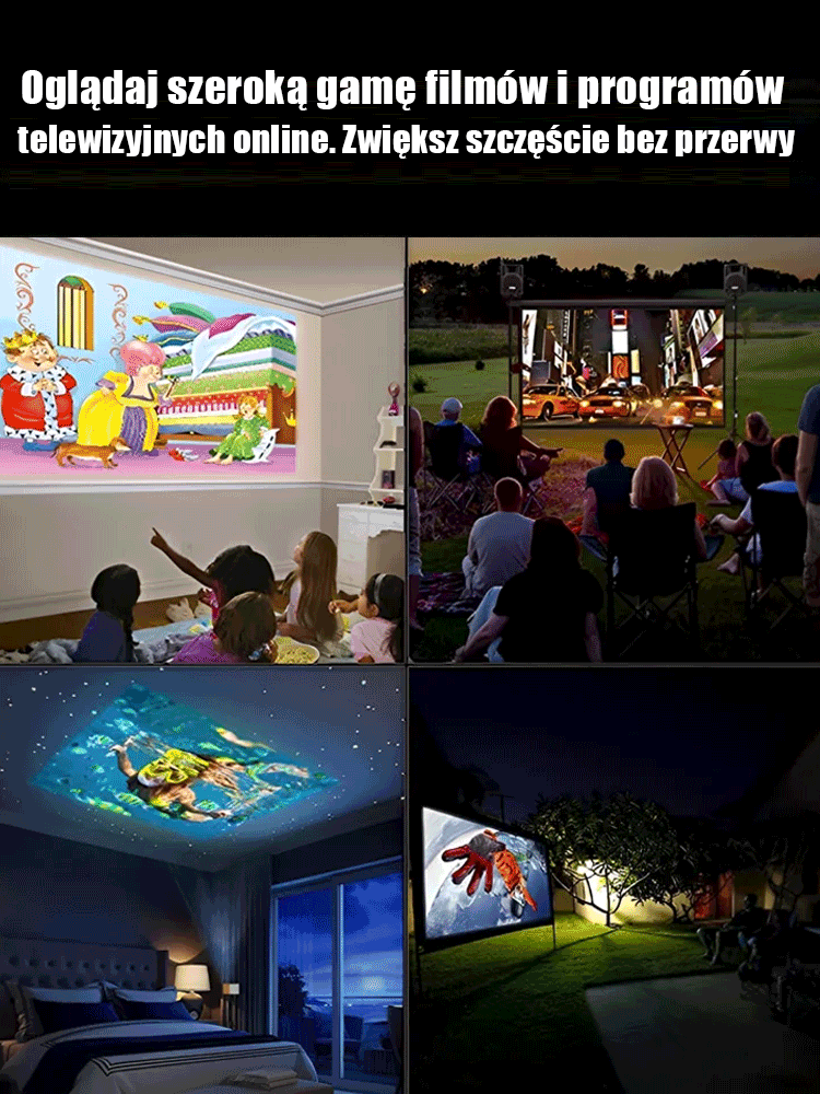 Inteligentny projektor przenośny