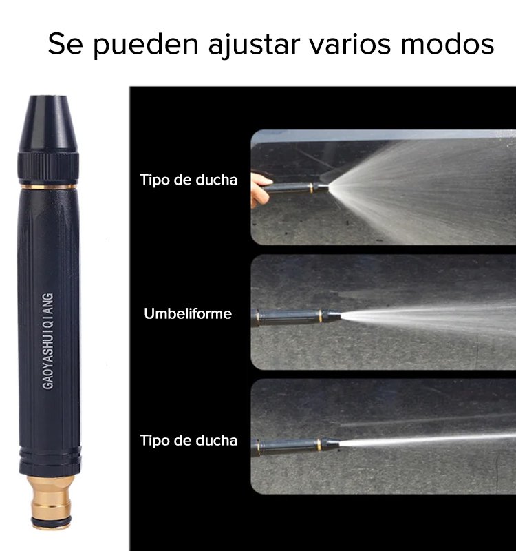 Revestimiento de aleación de cobre para la boquilla de la pistola de agua a alta presión para el hog