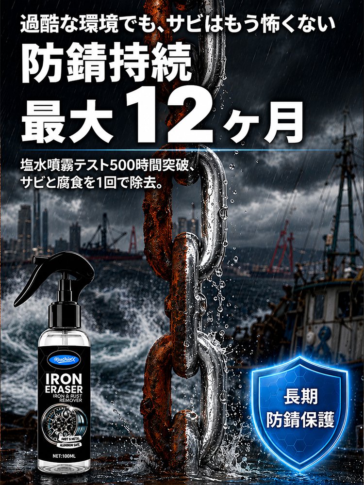 強力サビ落としスプレー