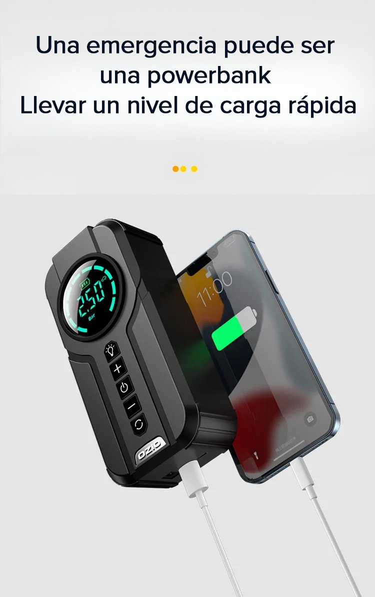 Bomba de aire inteligente fácil de usar