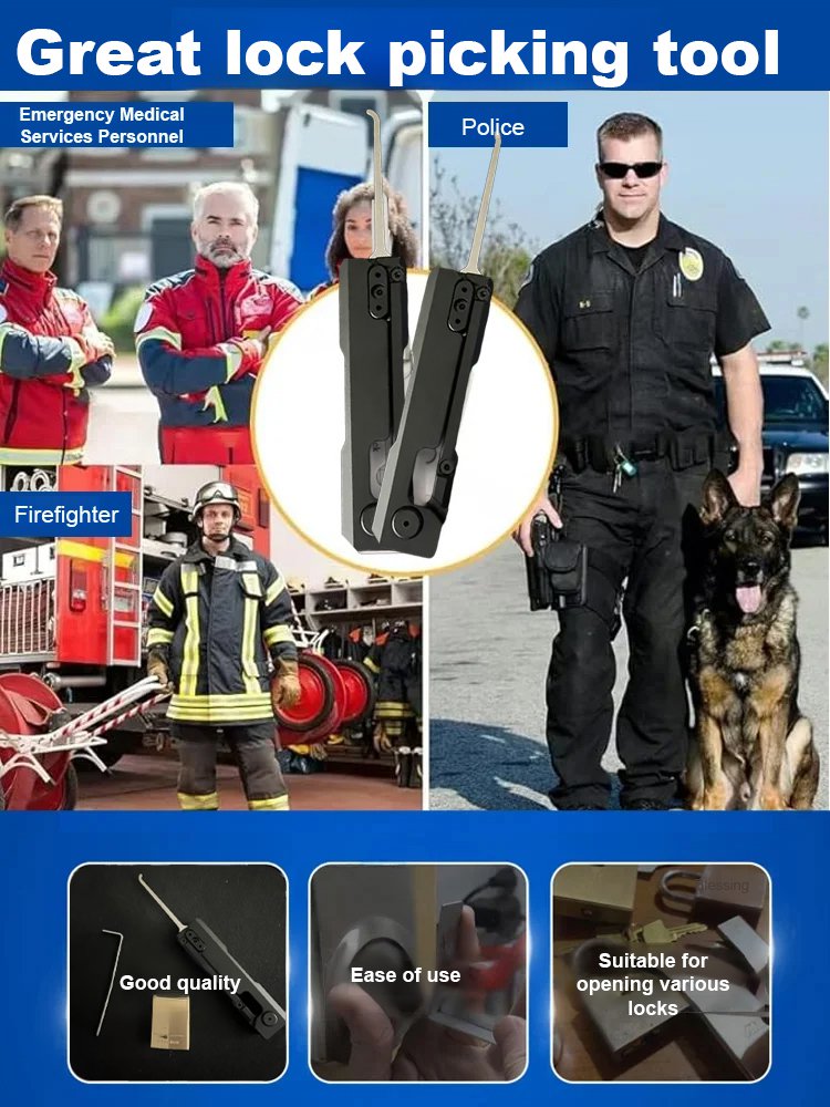 Lock picking tool set