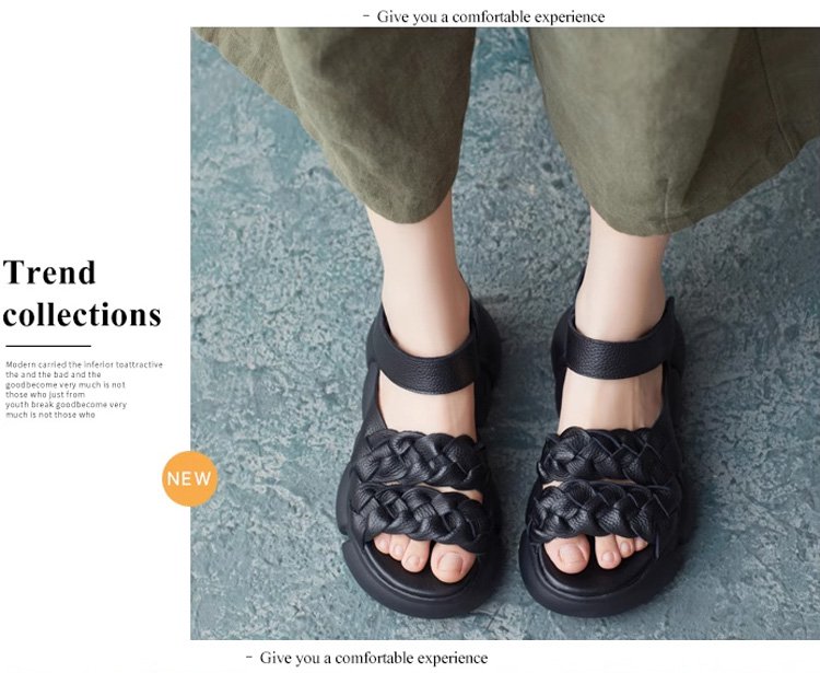 トレンド感満載のレディース厚底サンダル