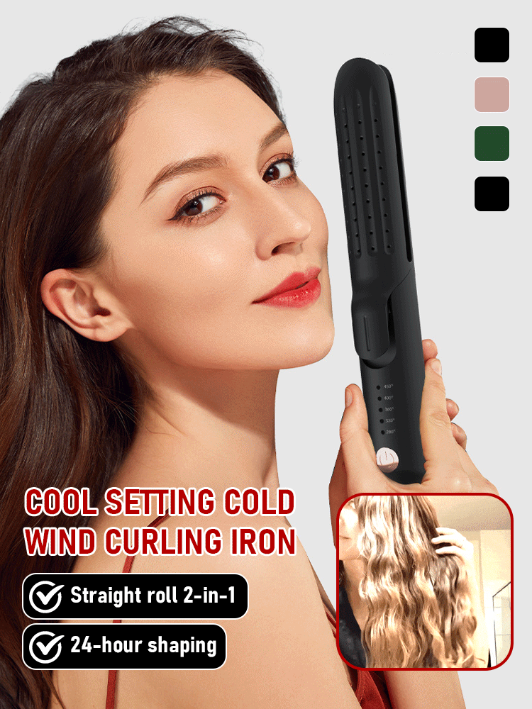 Cool setting cold wind curling iron