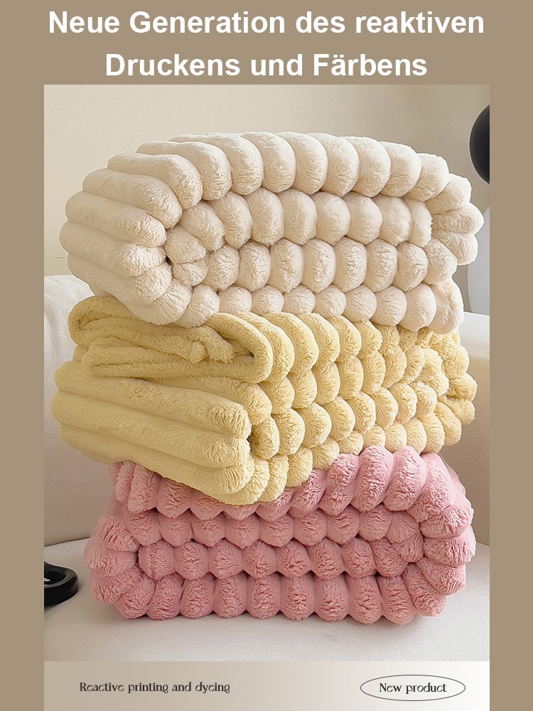 [Eine Decke, die zum Nacktschlafen geeignet ist] Dicke Flanelldecke