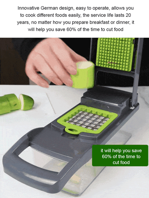 [One-stop kitchen use without a knife] 16 sets of multi-function vegetable cutters