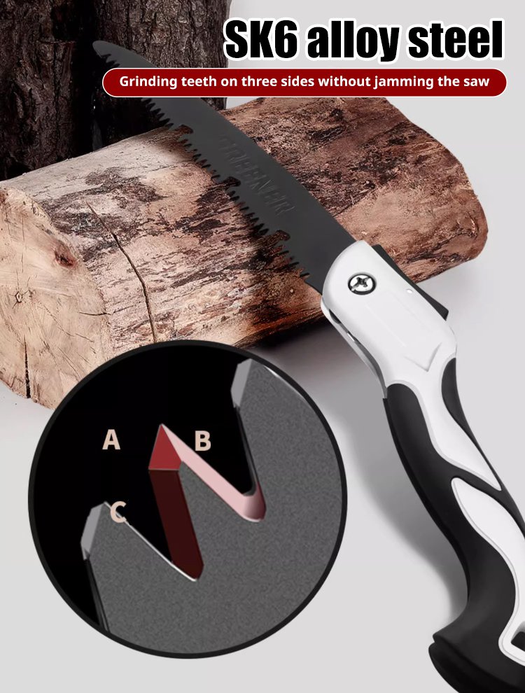 German manganese steel household folding saw