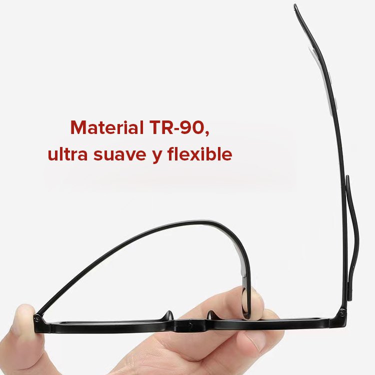 360 grados de gafas de lectura plegables portátiles con rotación