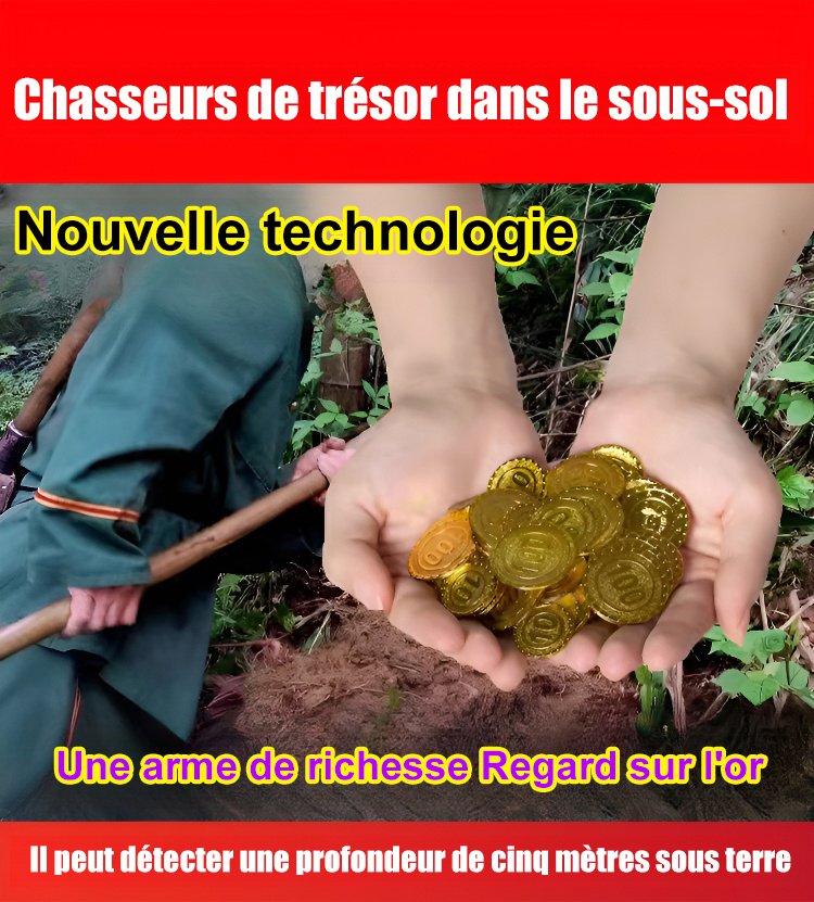 Détecteurs de métaux portatifs à haute sensibilité