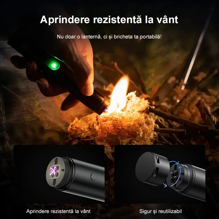 Lanterna de încărcare multifuncțională trei-în-unu