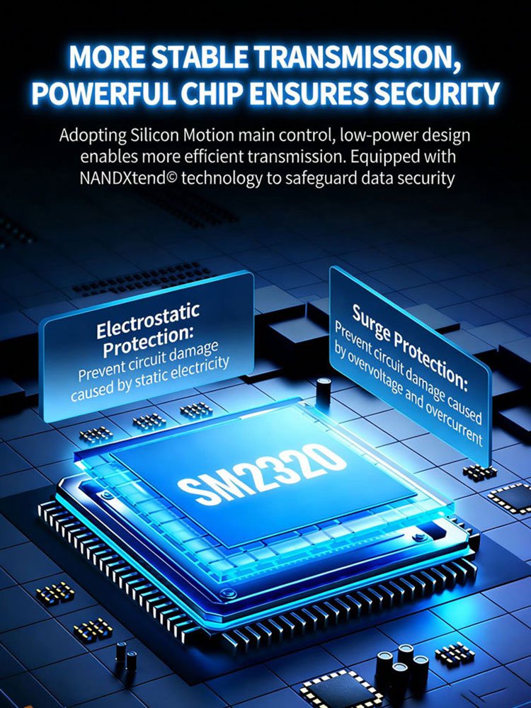 Portable High-Speed SSD Solid-State Drive