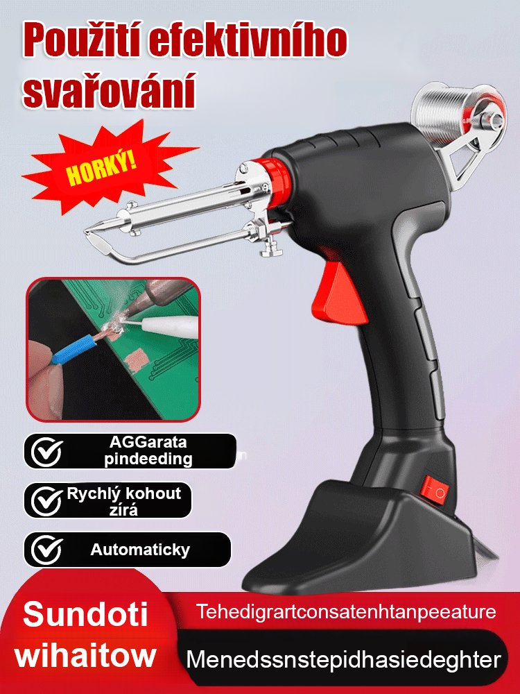 Plně automatický průmyslový nástroj pro opravu elektrických svářecích pistolí