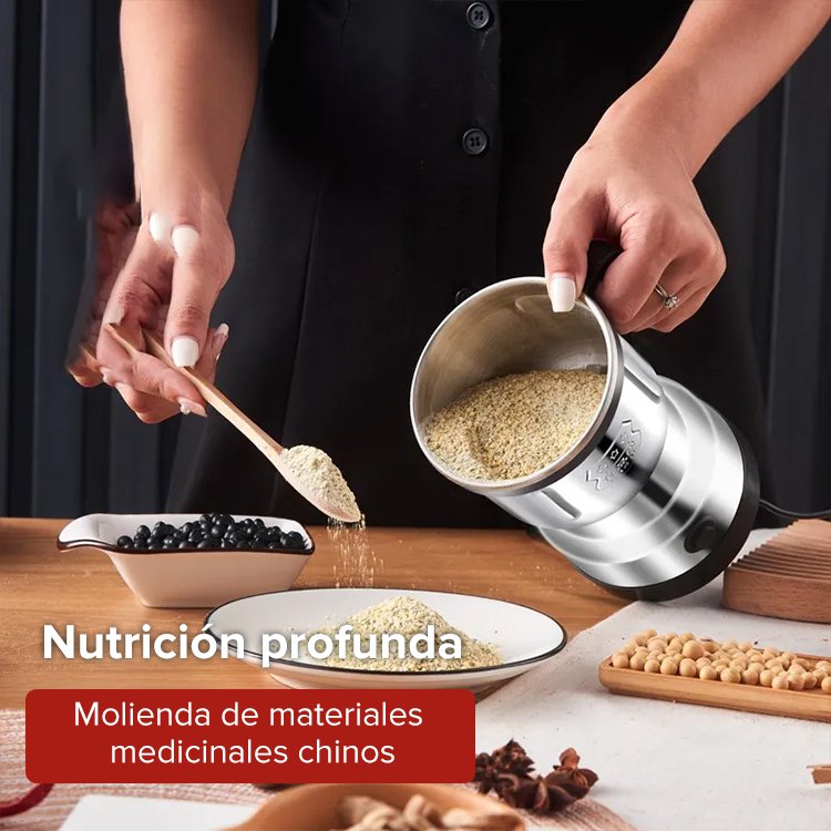 [Molienda eficiente] Molinillo eléctrico multifuncional para uso doméstico