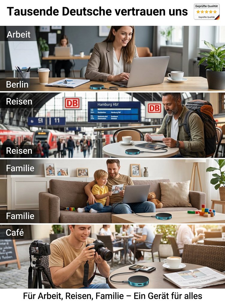 C Magnetisches USB-C Portable SSD mit Anti-Verlust Funktion