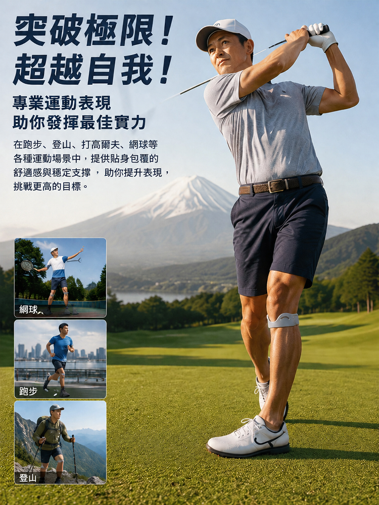 HFH-無重力·仿生外骨骼髕骨帶
