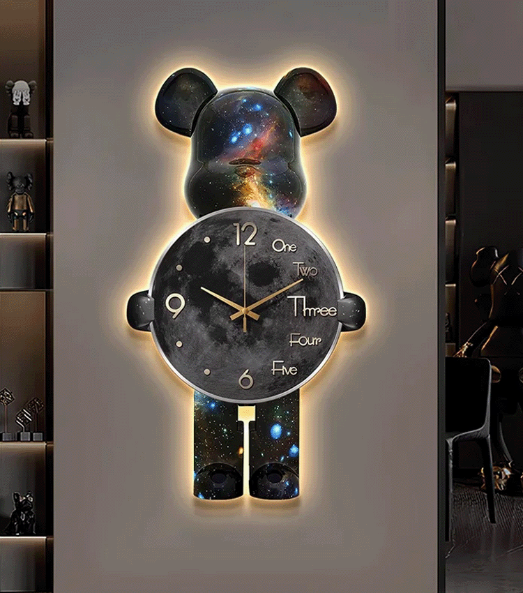 Acrylic Decorative Painting Clock