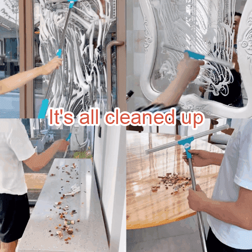 [Strength factory production] Soft silicone wet and dry no dead angle floor squeegee broom