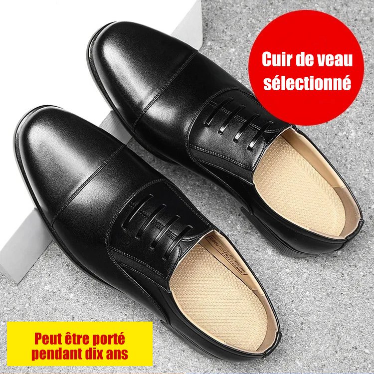 Chaussures d'affaires en cuir pour hommes