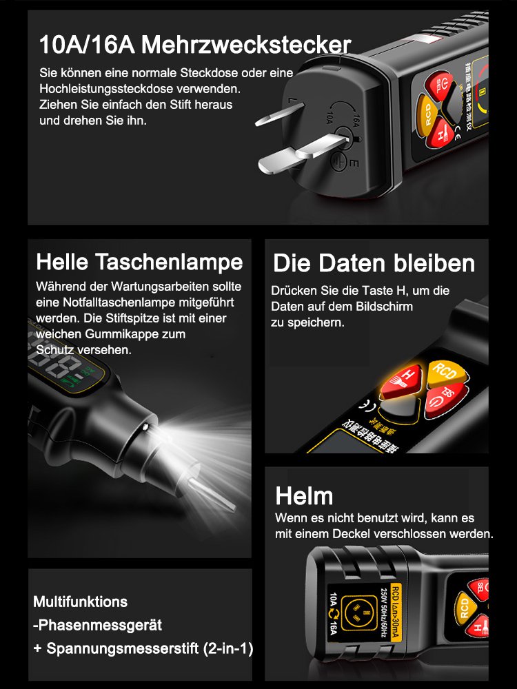 Intelligenter Spannungsprüfstift