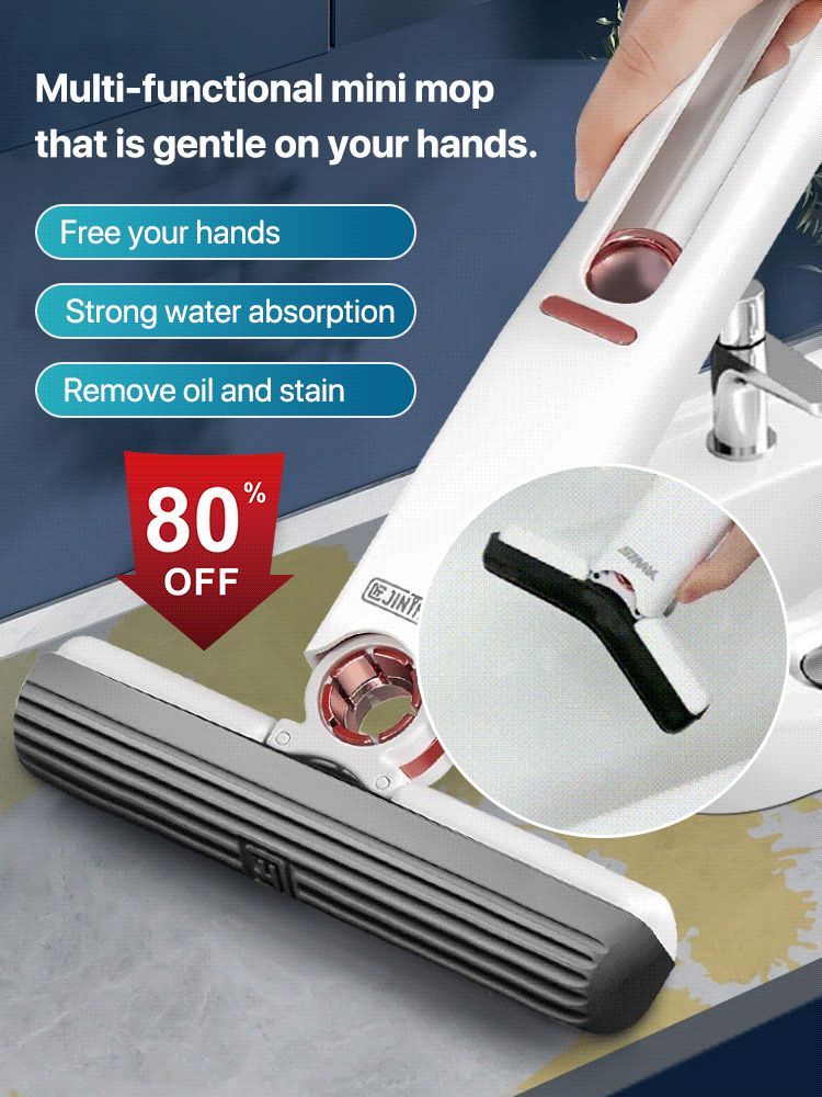 Multi-functional mini mop 