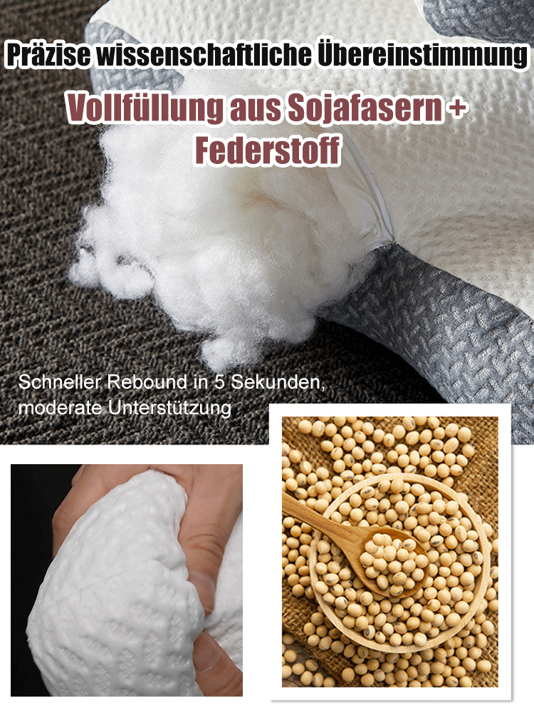 Reverse Traction Soja-Nackenkissen