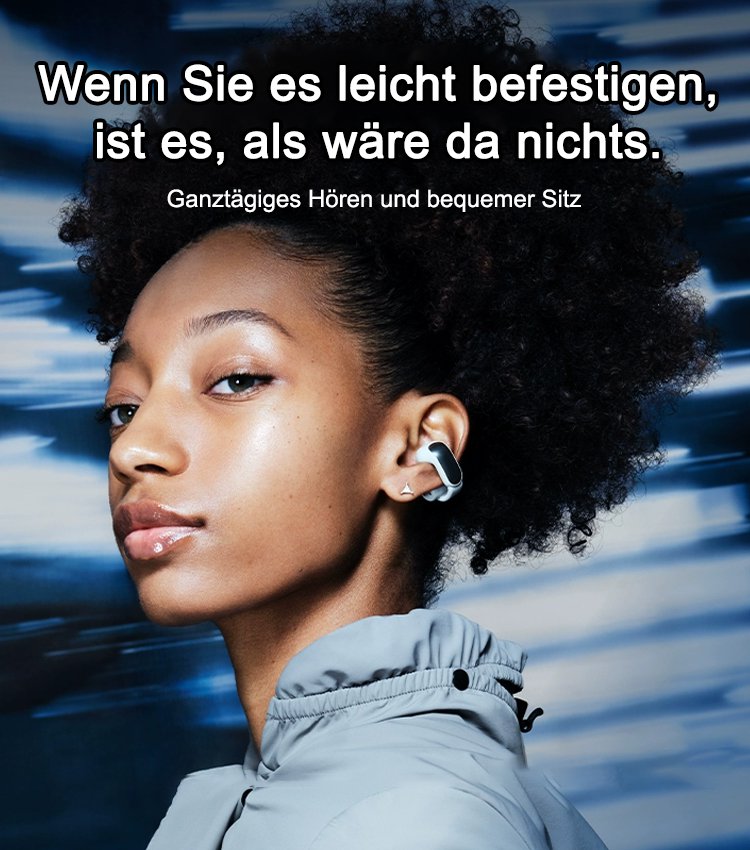 Ultra vollständig offenes Bluetooth-Headset