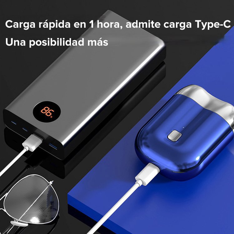 Nuevo cortapelos eléctrico de doble cabeza mini