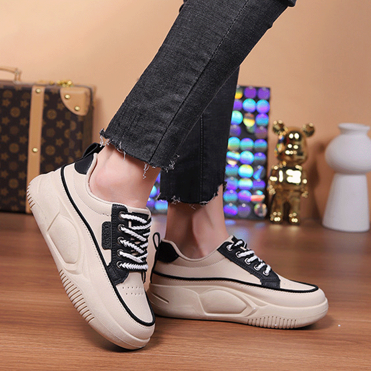 Casual thick soled sneakers