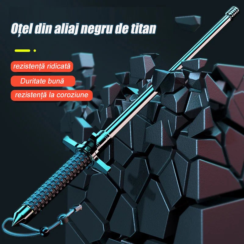  baston de apărare extensibil și baston de drumeție Precomandă pentru 30 de zile.