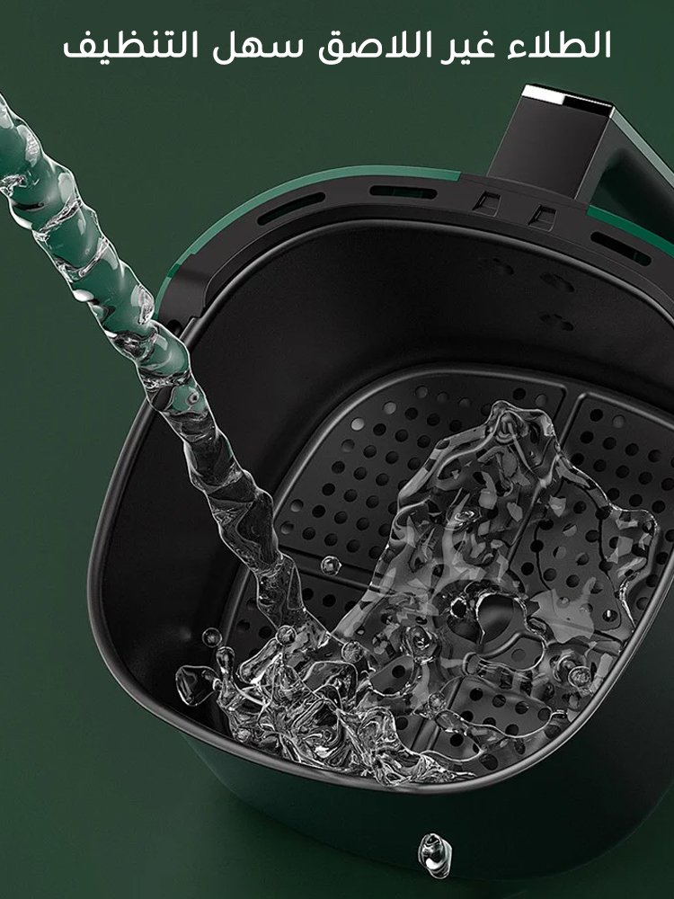 مقلاة هوائية متعددة الوظائف ذات سعة كبيرة مع شاشة تعمل باللمس