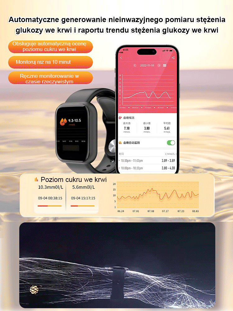 Inteligentny zegarek Y68S