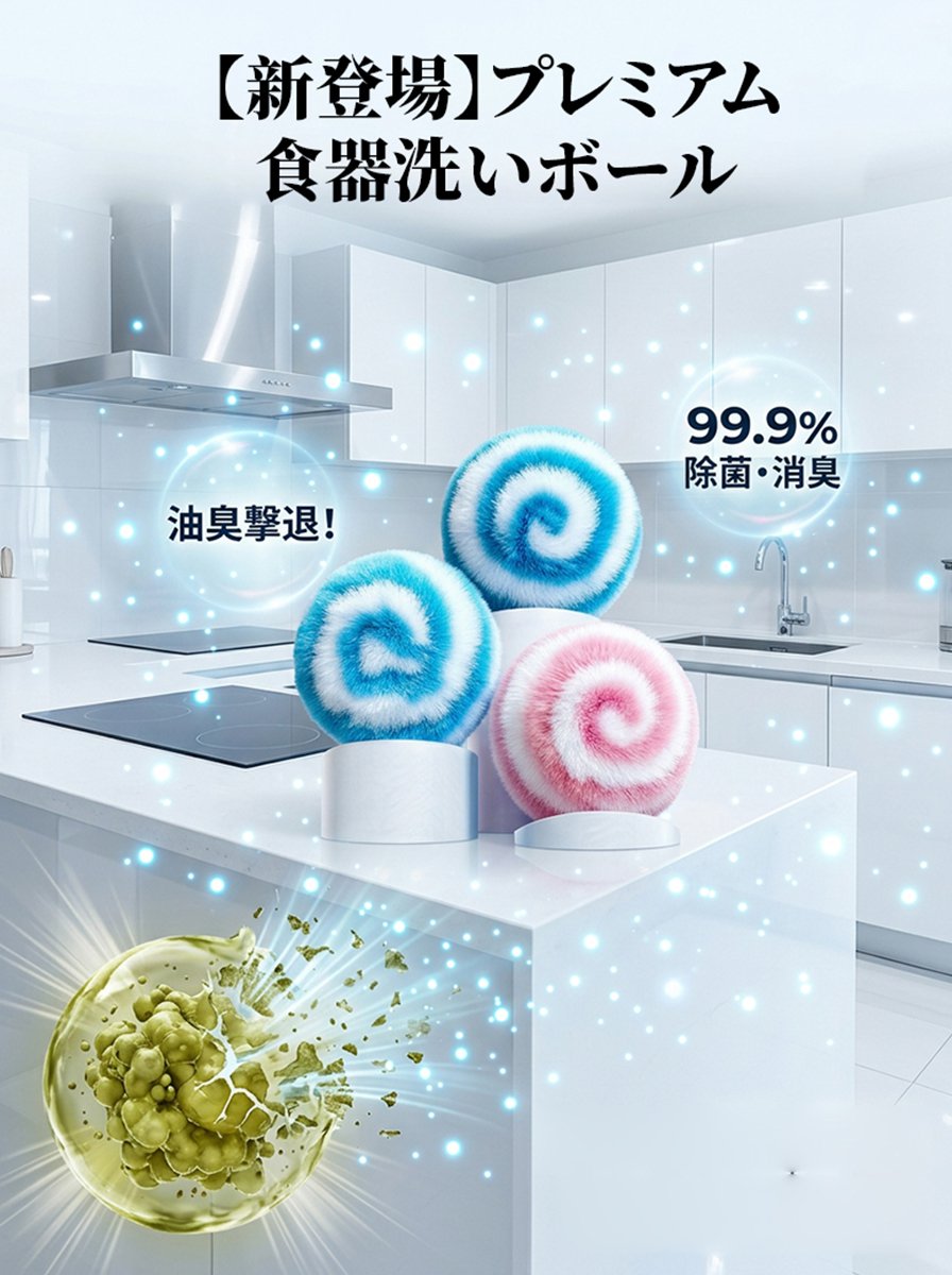 ナノクリーニング食器洗いボール