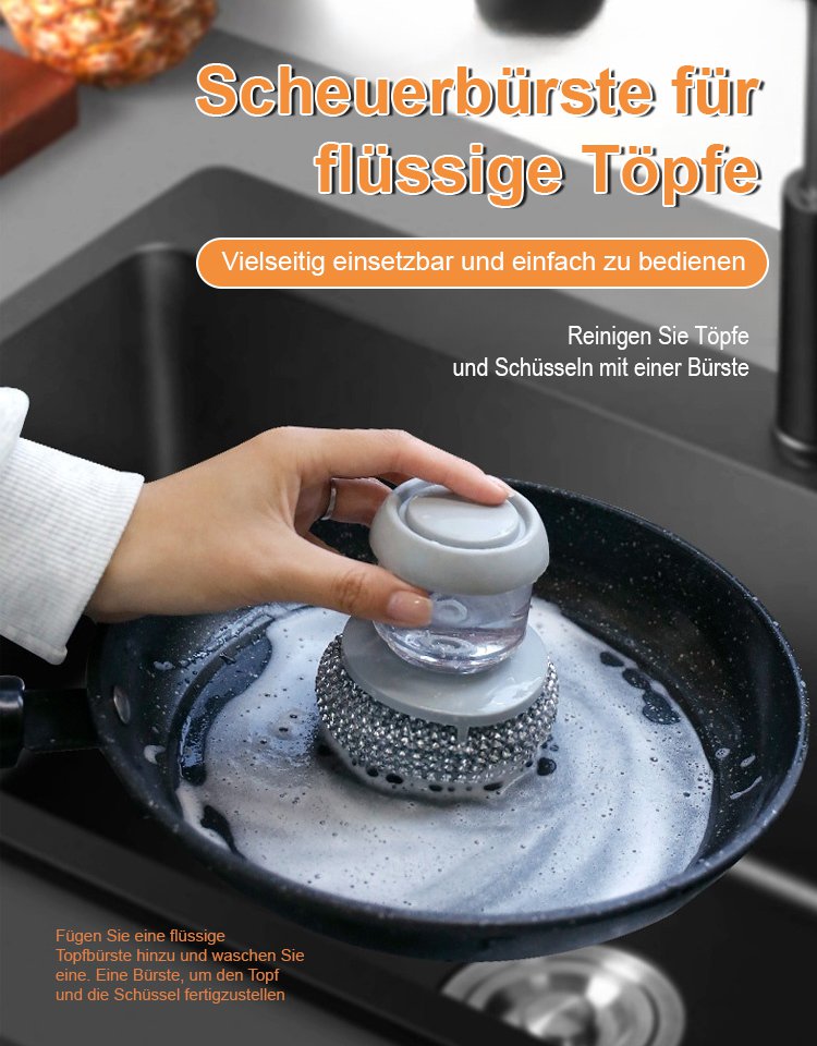 Automatische Geschirrspülbürste