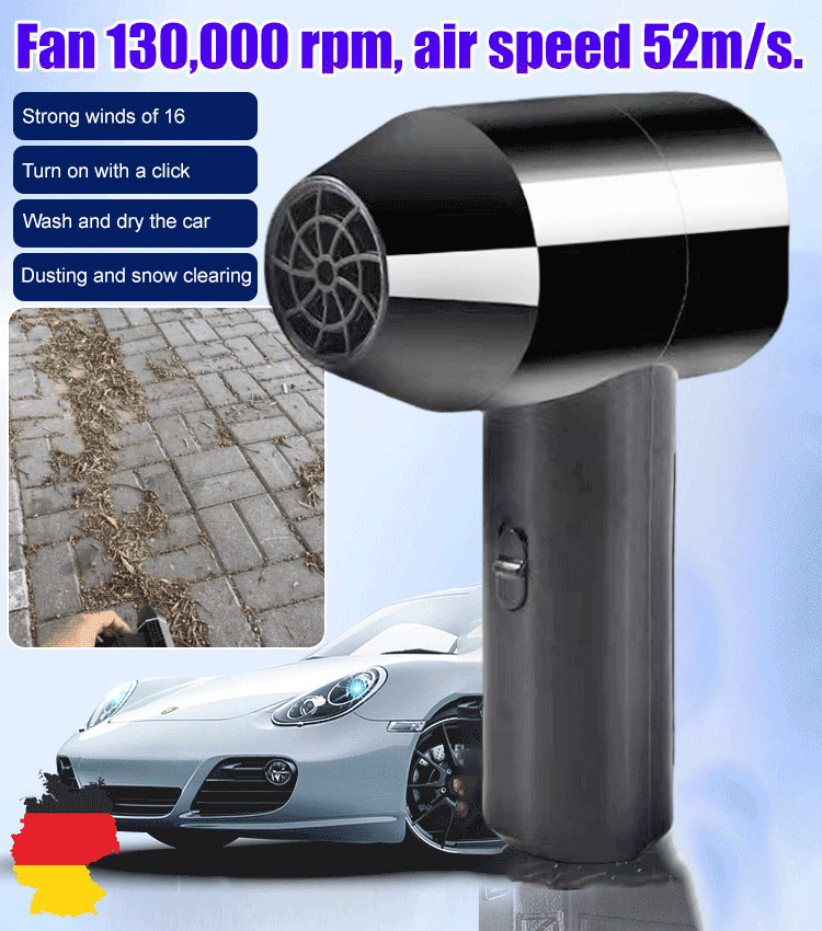 new powerful hairdryer