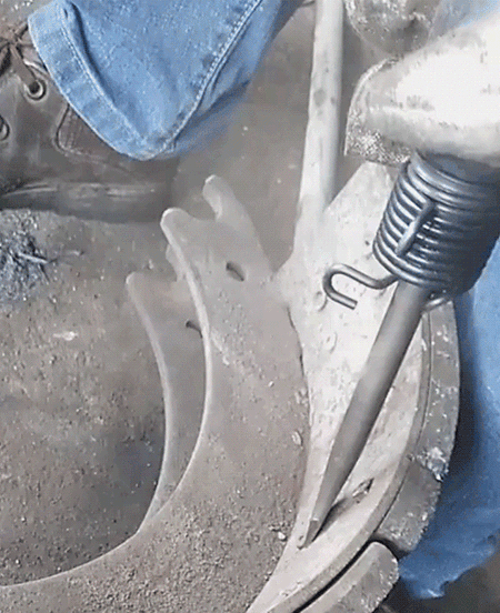 Impact derusting pneumatic chisel vibrating air pick spade blade derusting gun