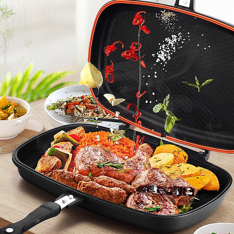 Steakbratpfanne aus Aluminiumdruckguss