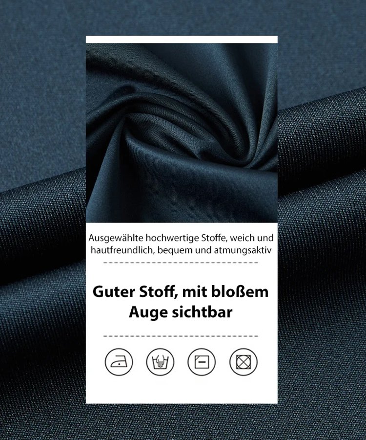 Herren Premium Ice Silk Kurzarmhemd