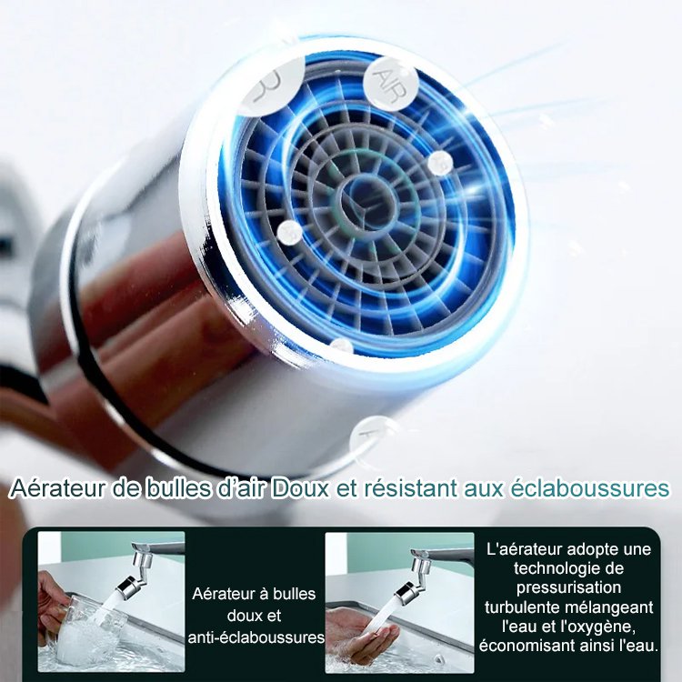 Robinet à cardan à bras mécanique