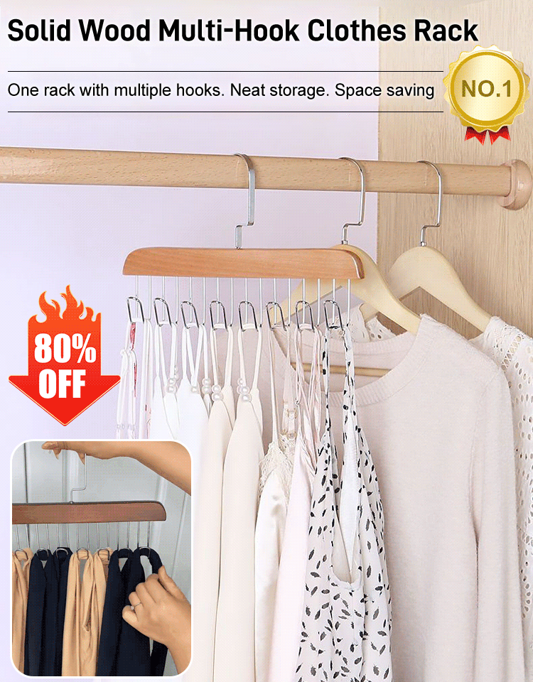  Tiktok hot sale. Multifunctional non-slip storage hangers