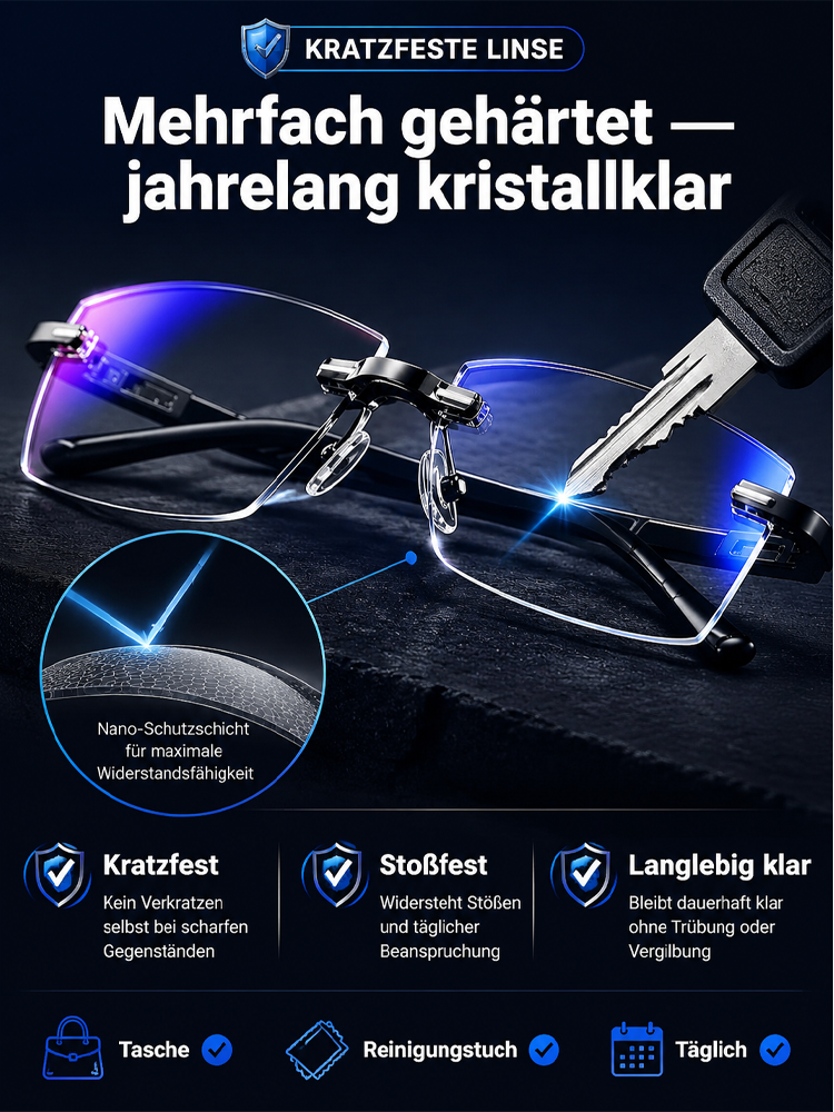 ✨ Intelligente Autofokus-Brille | Jena-Optik-Technologie | TÜV-geprüfte deutsche Qualität ✅
