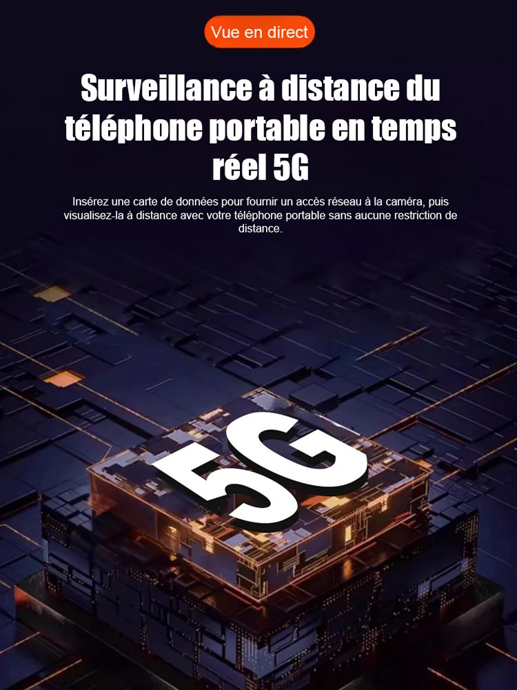 Caméra miniature haute définition sans angle mort