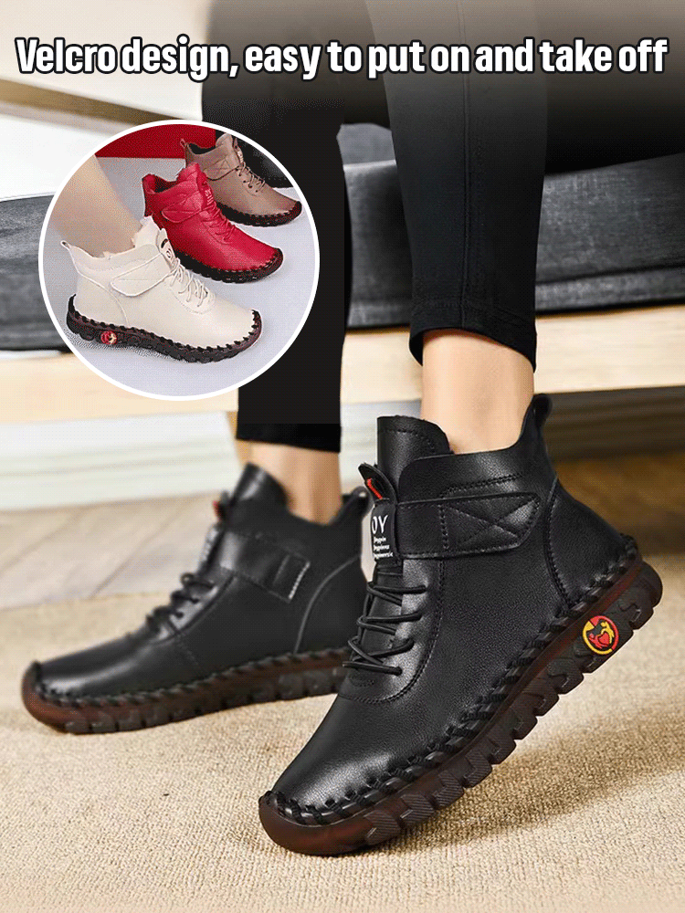 Plus size trendy women's ankle boots for autumn and winter