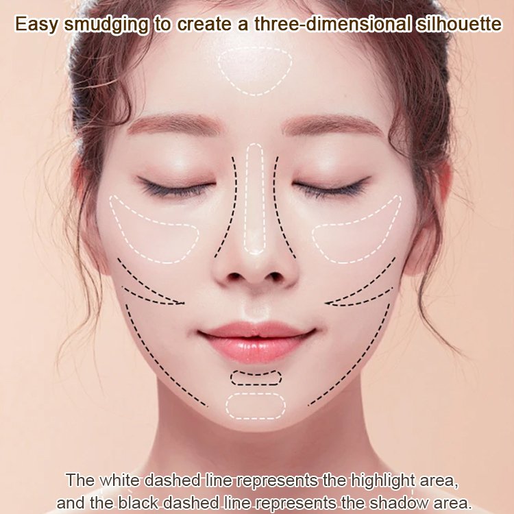 Meno Double-ended Highlighter & Concealer Contour Stick