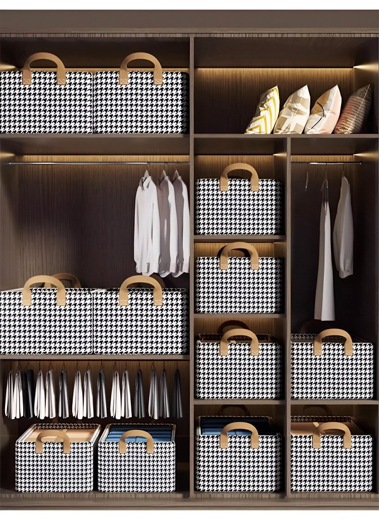 折りたたみ可能な収納ケースの収納方法