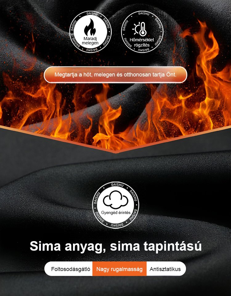 Vastag gyapjú bélelt üzleti öltöny nadrág