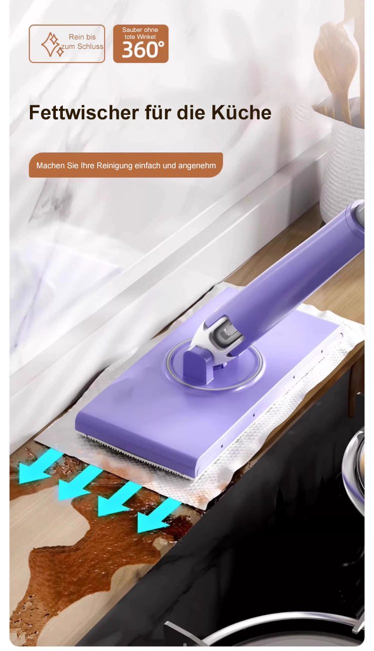 Automatischer staubfreier Handwischer in moderner Ausführung